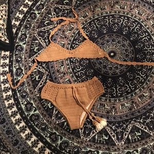 She made me crochet bikini